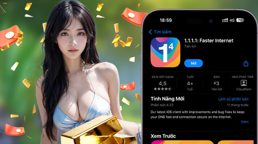 Hình ảnh quảng cáo của hubet hiển thị nền tảng và các lợi ích