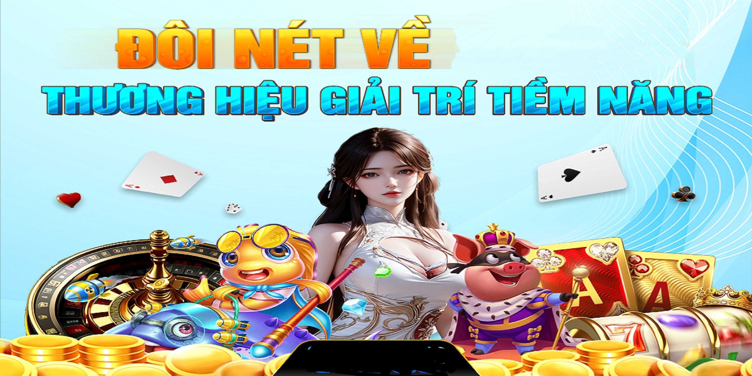 Hình ảnh quảng cáo của hubet hiển thị nền tảng và các lợi ích